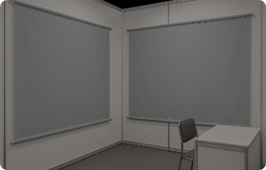 壁面全体タペストリー